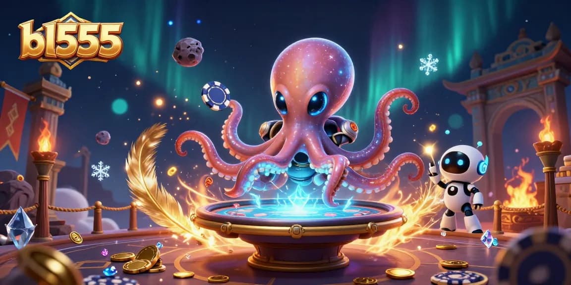 Engage in winning strategies at bl555 with an exciting alien poker scene.