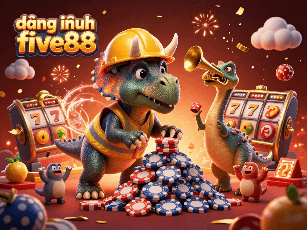Engage with đăng nhập five88 through vibrant 3D casino elements filled with energy and excitement.