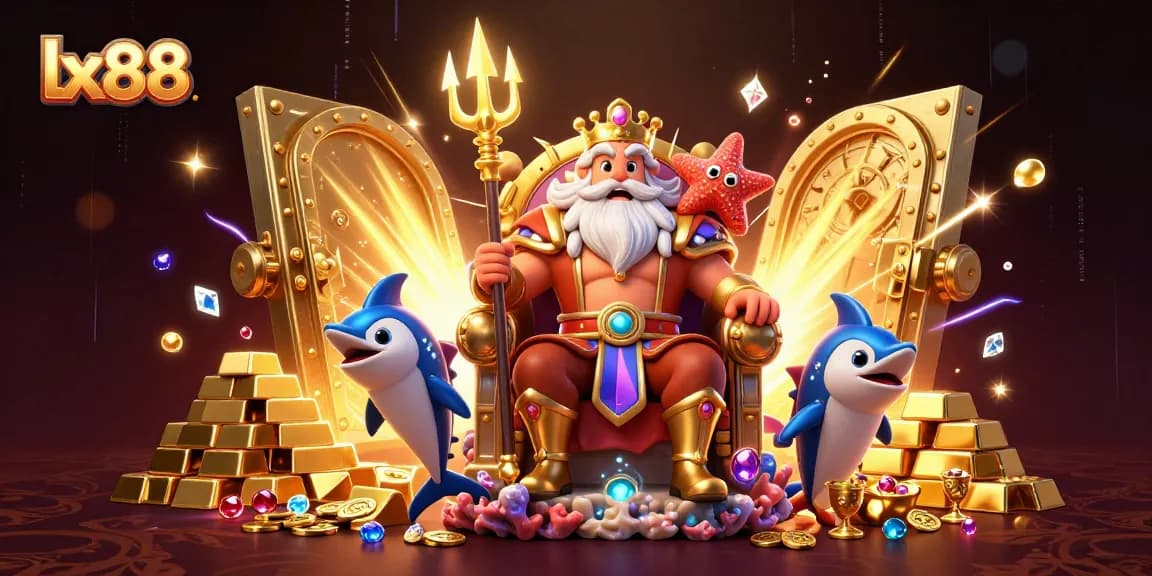 Experience winning strategies at lx88 with fortune-fueled characters amidst dazzling treasures.