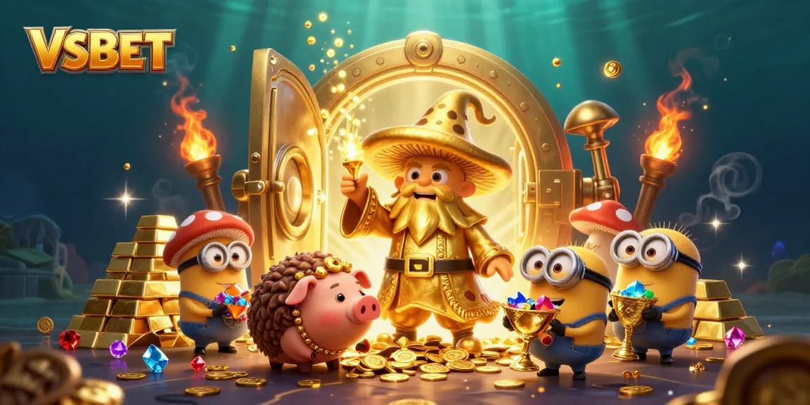 Engage with VSBET through a thrilling 3D casino adventure filled with treasures and magic.