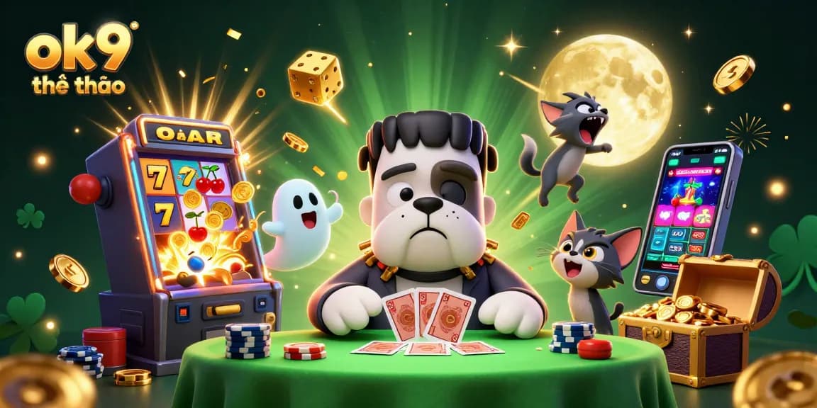 Engage with ok9 thể thao through thrilling casino action featuring 3D characters and vibrant game elements.