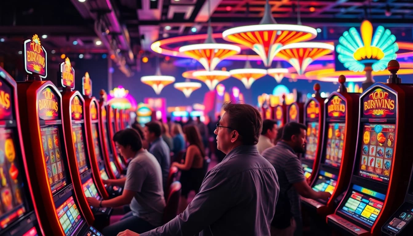 Spannende Spieler an Spielautomaten auf casino spiele.de erleben Nervenkitzel und Spaß.