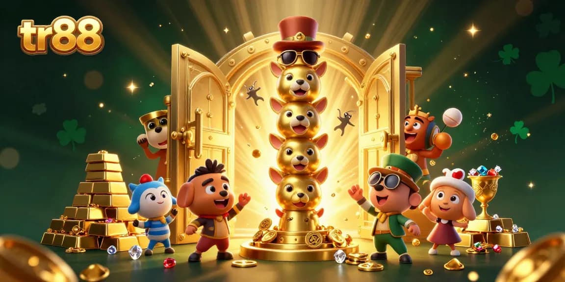 Engage in thrilling gameplay at TR88 where excitement meets opportunity, featuring dynamic casino elements.