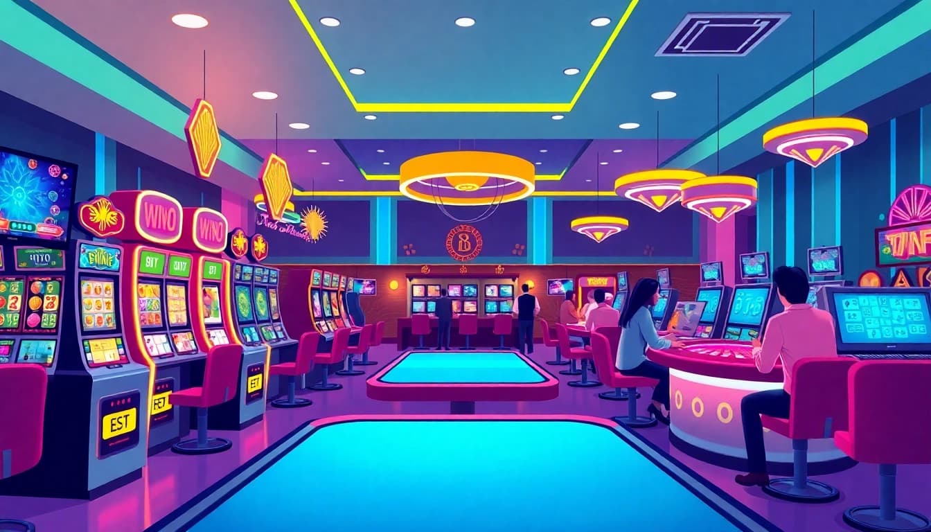 Engage with thrilling casino online schweiz experiences featuring colorful slot machines and live tables.
