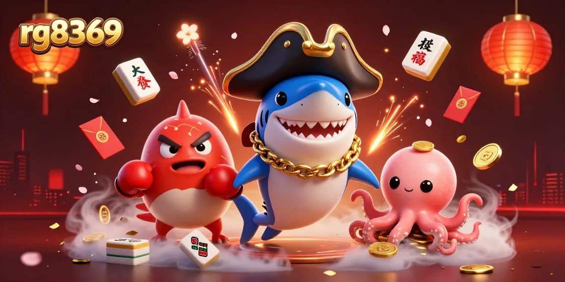 Experience thrilling action with rg8369 in an exciting cartooned casino atmosphere.