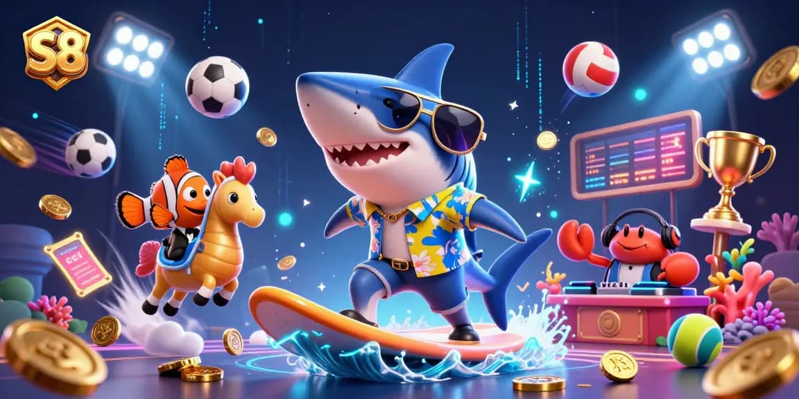 S8 invites you to experience thrilling online gaming adventures with a lively casino scene.