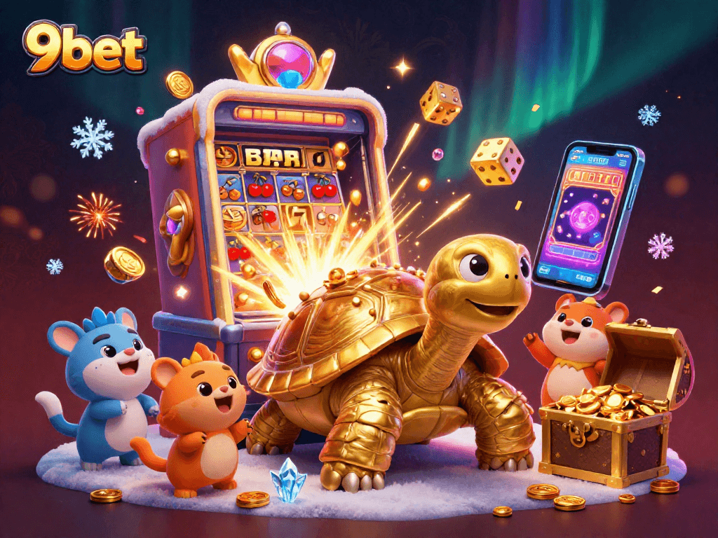 Join the gaming excitement at 9bet with a golden tortoise and jackpot thrills!