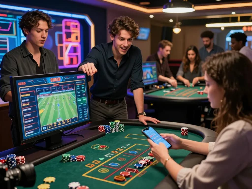 Exciting online gambling experience at BL555 platform with players engaged in betting activities.
