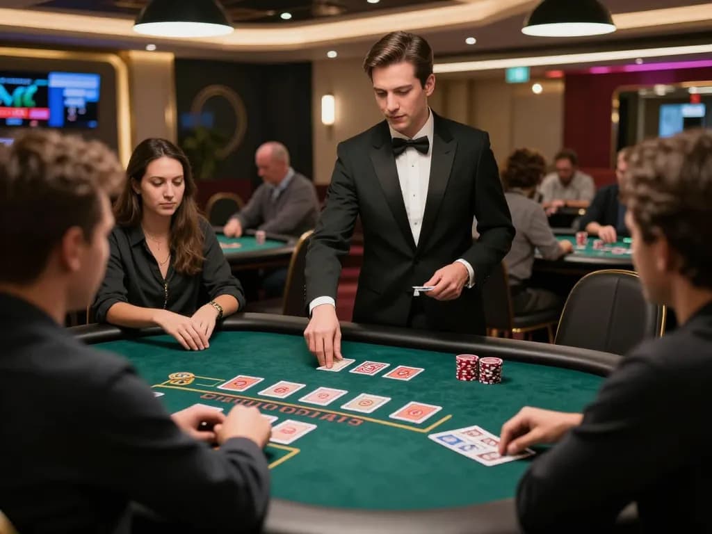 Erleben Sie das Live-Blackjack-Spiel bei goldenpanda-de mit professionellen Dealern und fesselndem Gameplay.