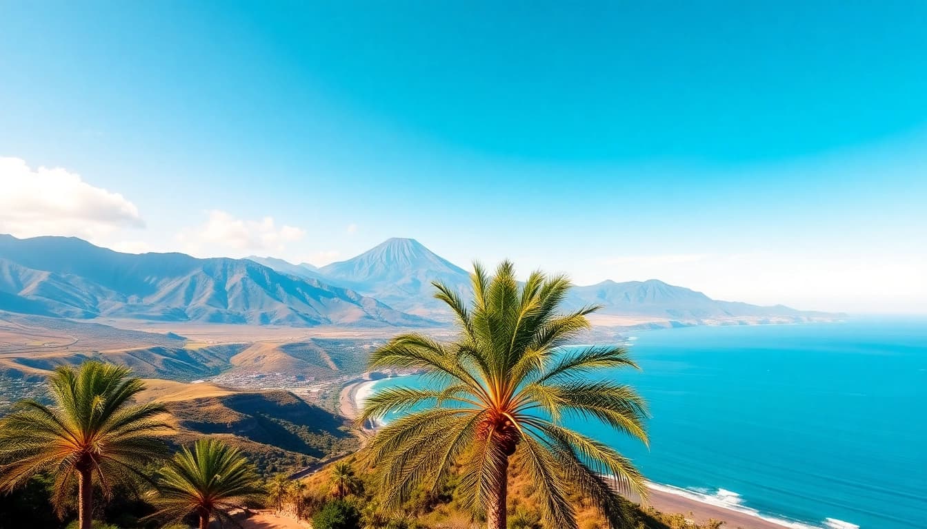 Aktuelle teneriffa nachrichten zur schönen Küstenlandschaft von Teneriffa