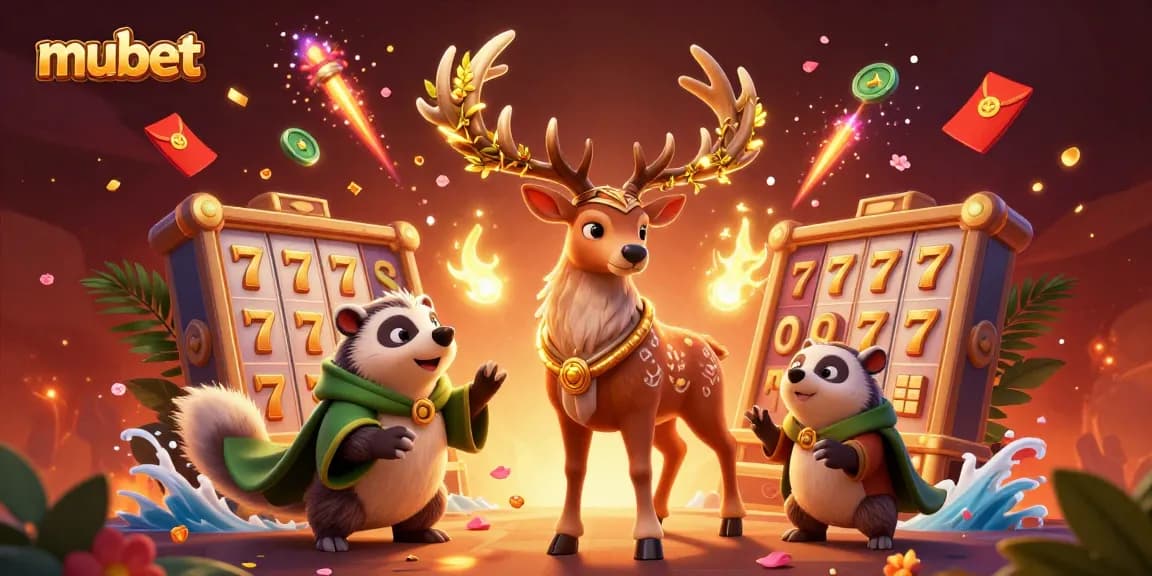 Experience thrilling gaming with mubet’s vibrant 3D illustration featuring exciting casino elements.