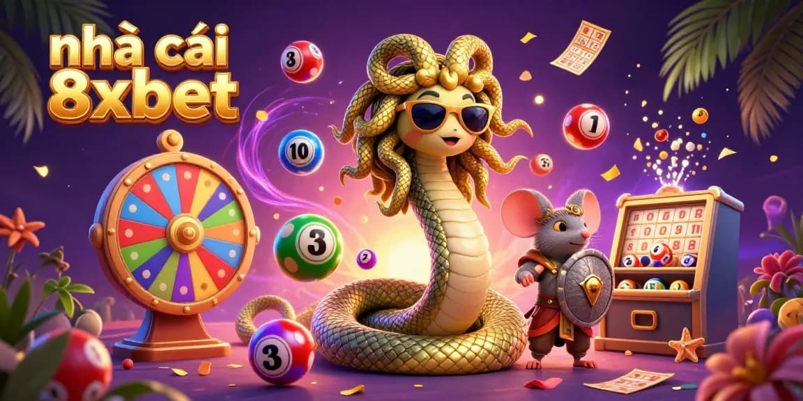 Engage with excitement at nhà cái 8xbet, experiencing vibrant casino games and dynamic lottery elements.