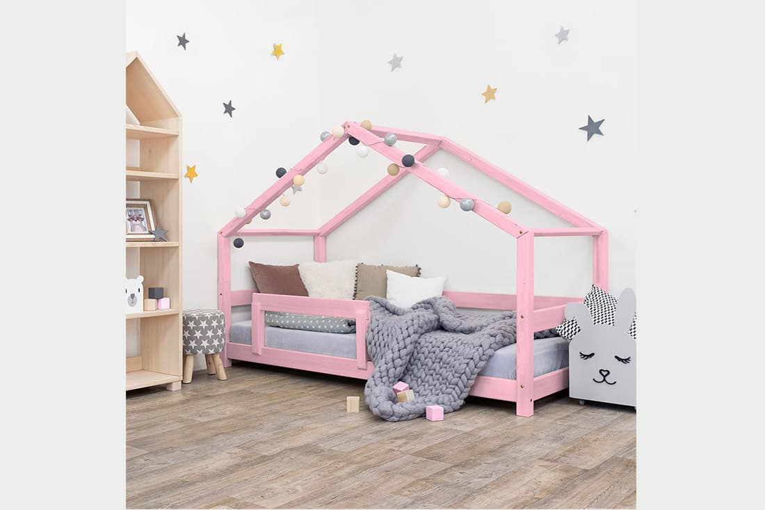 Modernes Design und maximale Funktionalität – Hausbett 120x200 Kayand
