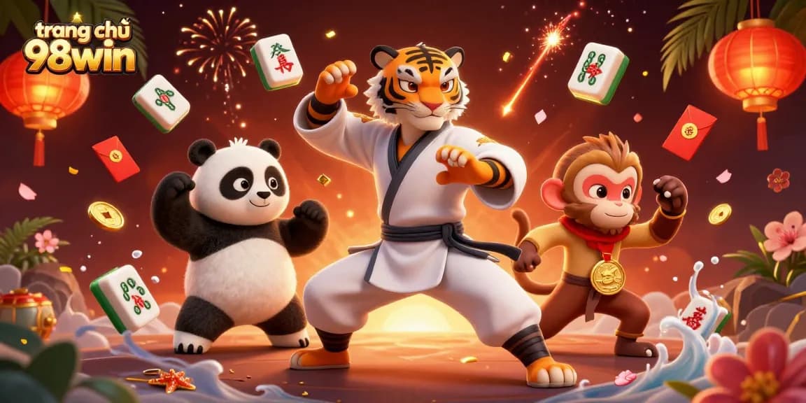 Experience thrilling gameplay at trang chủ 98win with vibrant 3D casino illustration featuring exciting gaming elements.
