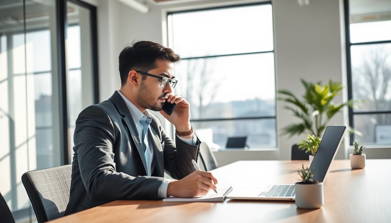 Headhunter Karlsruhe bei der professionellen Rekrutierung in einem modernen Büro