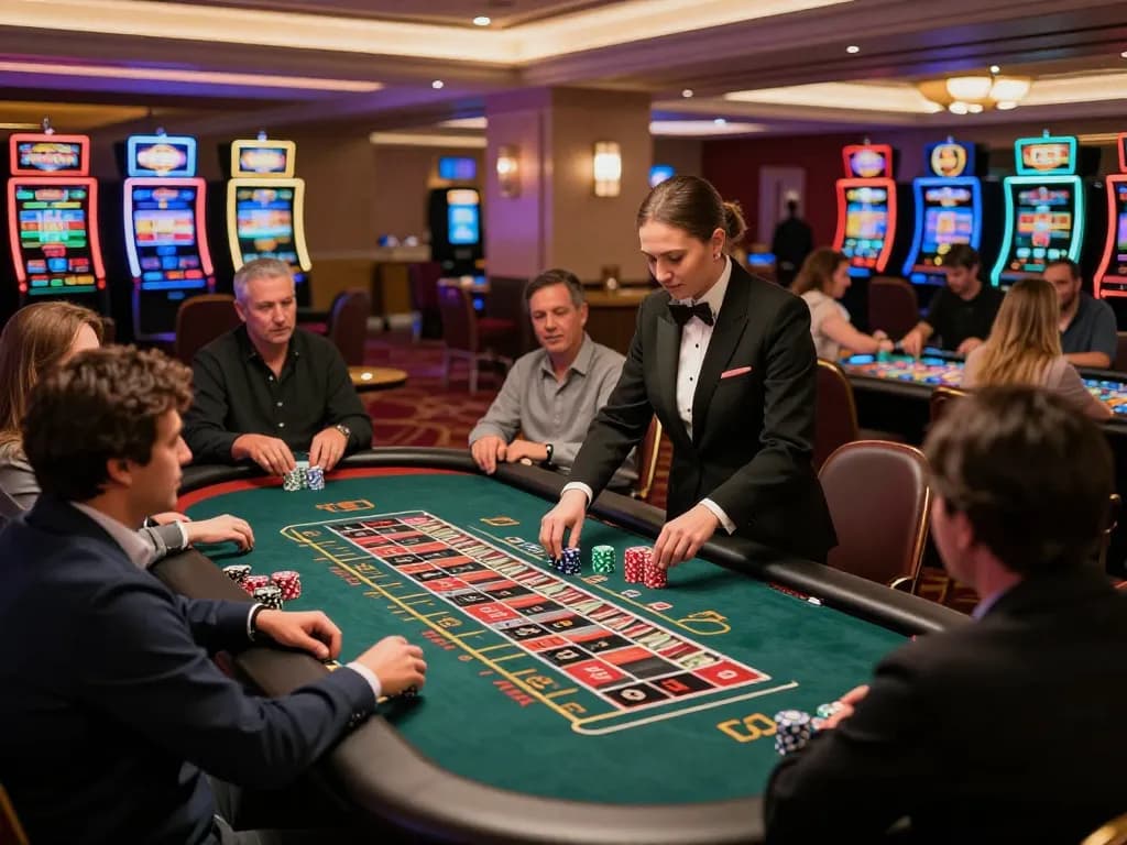 Exciting roulette gameplay at 789win 37 casino showcasing vibrant atmosphere and betting action.