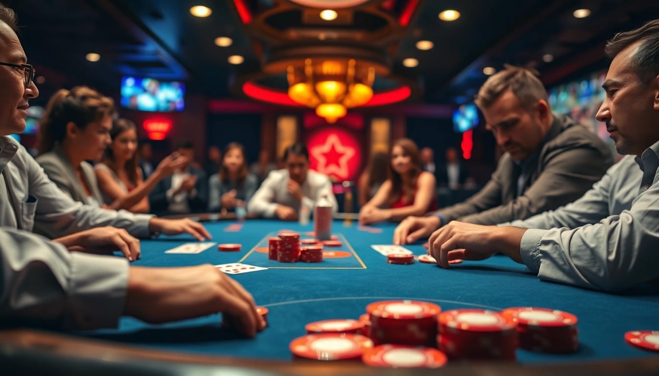Intensivpflege Frankfurt: Erleben Sie die Spannung am Pokertisch im Casino mit professionellen Spielern.