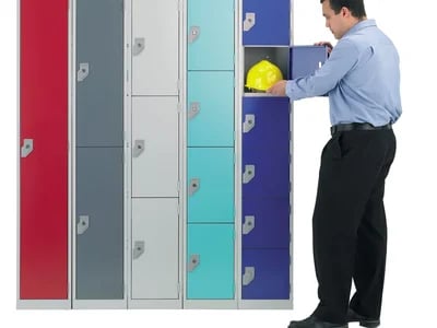 Eurobox KG Spinde mit Abluft: Frische und geruchsfreie Kleidung