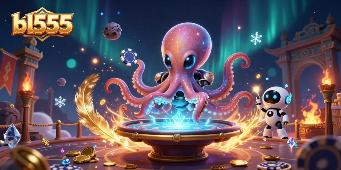 Engage in winning strategies at bl555 with an exciting alien poker scene.