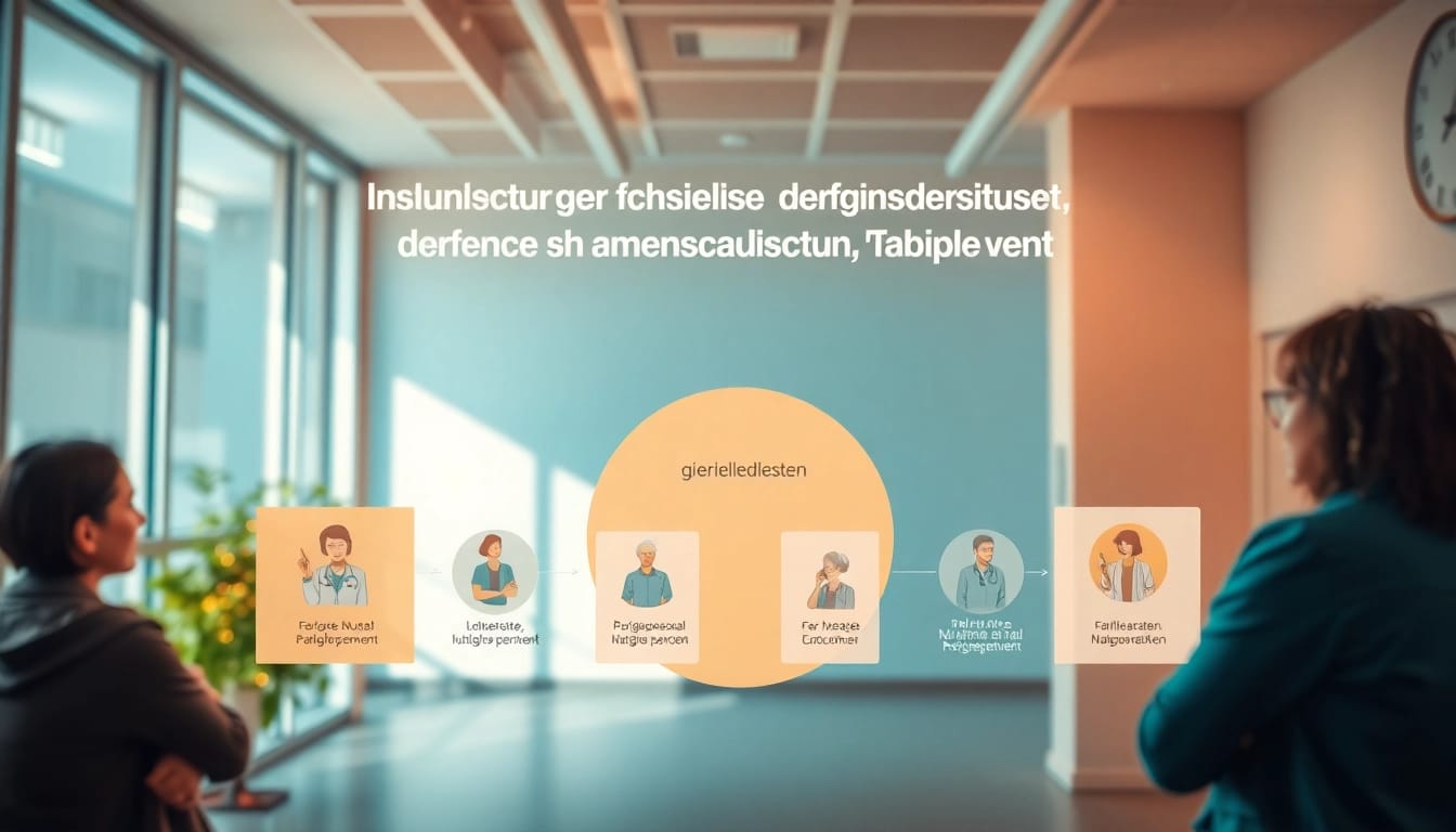 Pflegedienst gründen - Schritt-für-Schritt-Darstellung des Gründungsprozesses mit Pflegepersonal und Dokumentation.