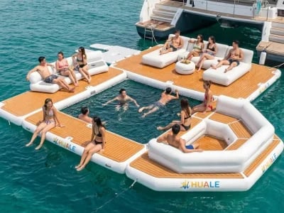 Premium-Lösungen für Wassersport: Der innovative aufblasbarer efoil dock für Yachten