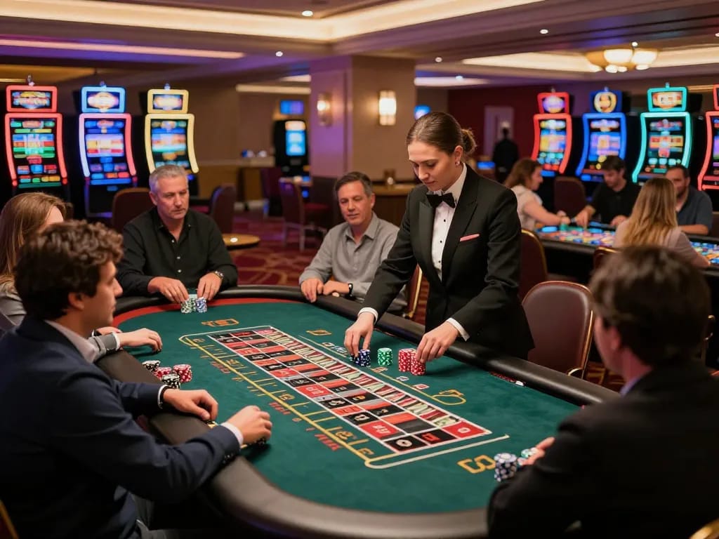 Exciting roulette gameplay at 789win 37 casino showcasing vibrant atmosphere and betting action.