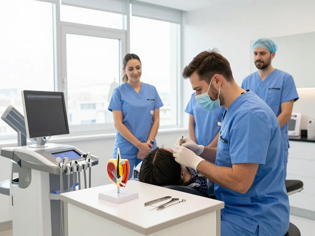 Beratung in einer Haartransplantationsklinik in Istanbul über die Verfahren und Vorteile der Haartransplantation Istanbul.
