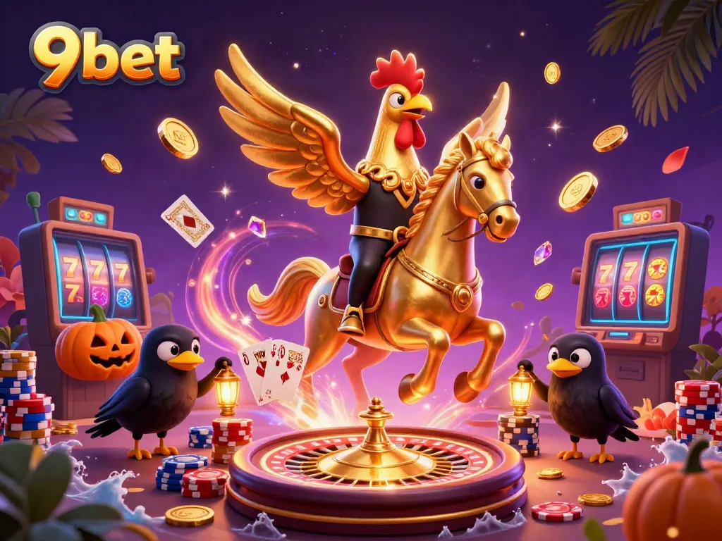 Find excitement at 9bet with thrilling gaming adventures amidst sparkling gems and coins.