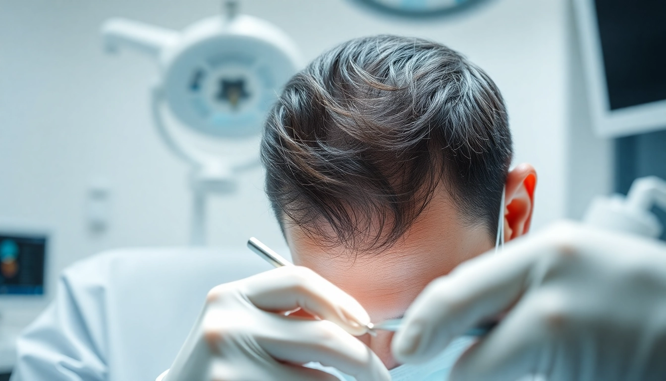Erfahrene Haartransplantation türkei in einer modernen Klinik-Umgebung, die professionelle Ergebnisse verspricht.