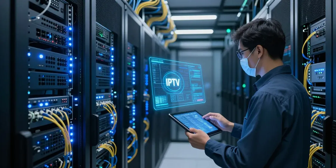 IPTV reseller dashboard showcasing advanced cloud technology and digital platform analytics for optimal performance.