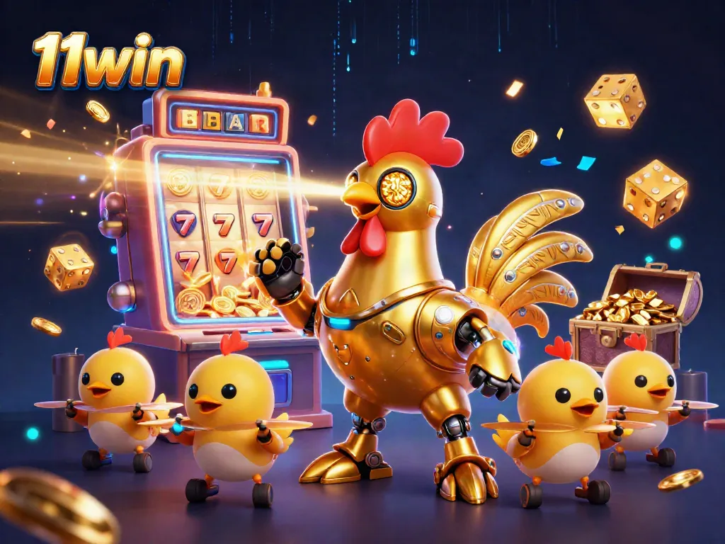 Experience thrilling wins at 11win with vibrant 3D gaming characters and jackpot excitement.