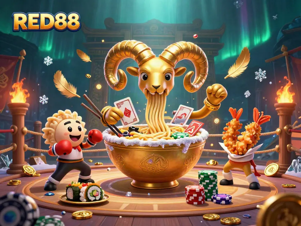 Experience immersive gaming with RED88 through vibrant casino characters in action.