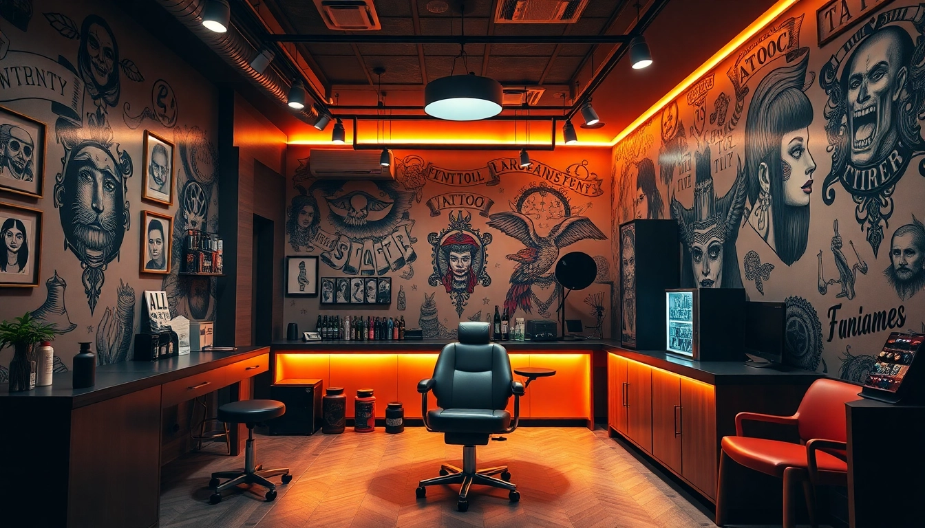 Visit Tattoo Studio München for a unique and personalized tattoo experience in a vibrant setting.