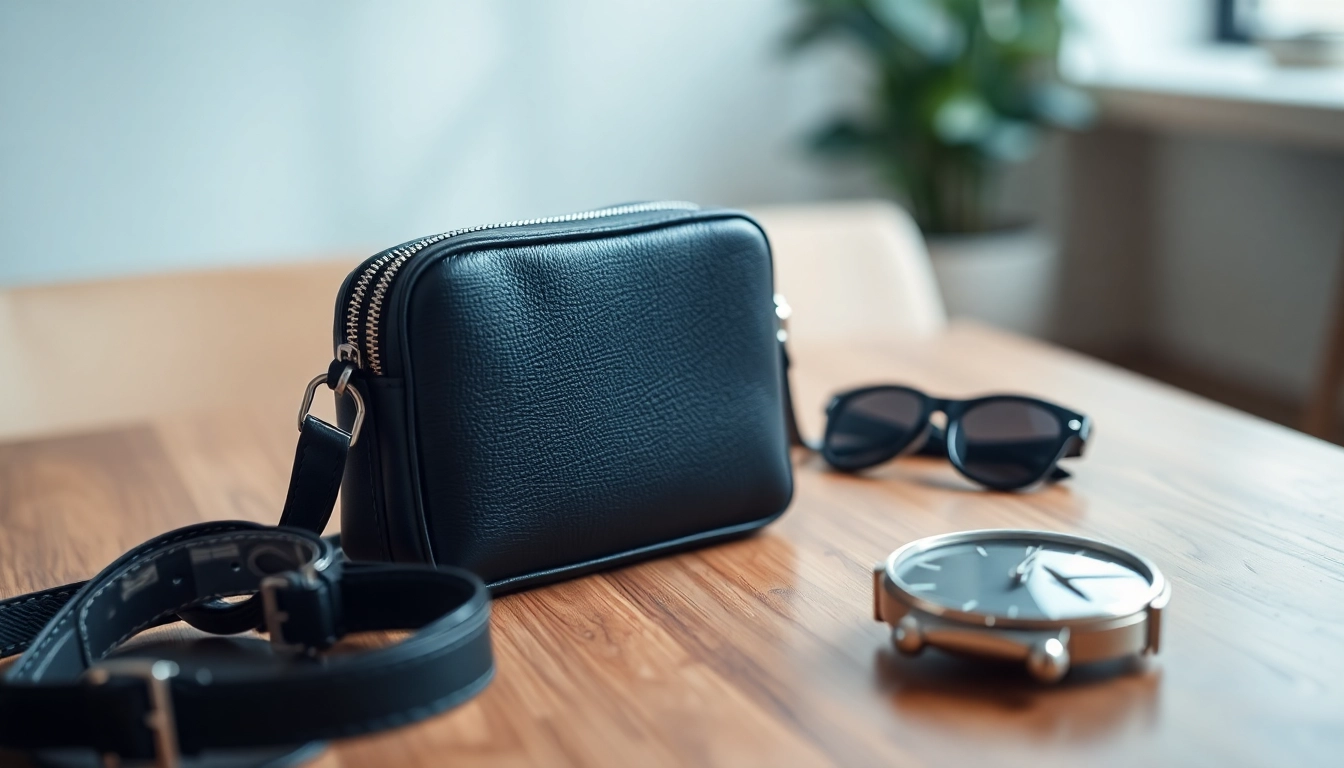 Praktische Handy Tasche abschließbar für zusätzliche Sicherheit und stilvolles Design.