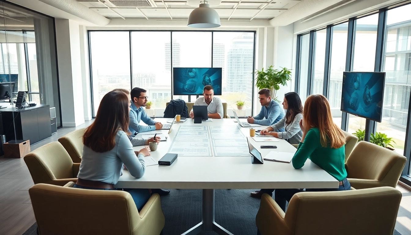 Effektive Markenführung im Kreativteam während einer Strategie-Sitzung.