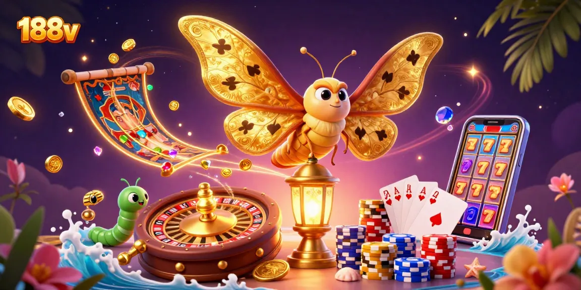 Experience thrilling casino adventures with 188v's vibrant gambling scenes and dynamic playing elements.