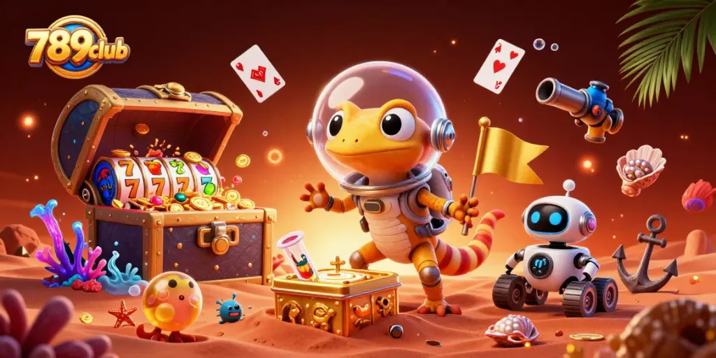 Join the excitement of 789club, a luxury game experience amidst a vibrant casino landscape.