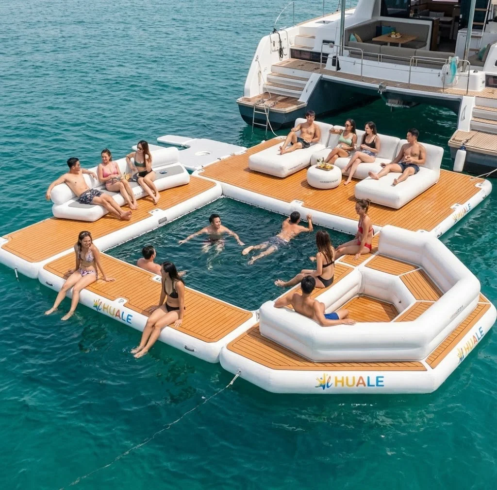 Premium-Lösungen für Wassersport: Der innovative aufblasbarer efoil dock für Yachten