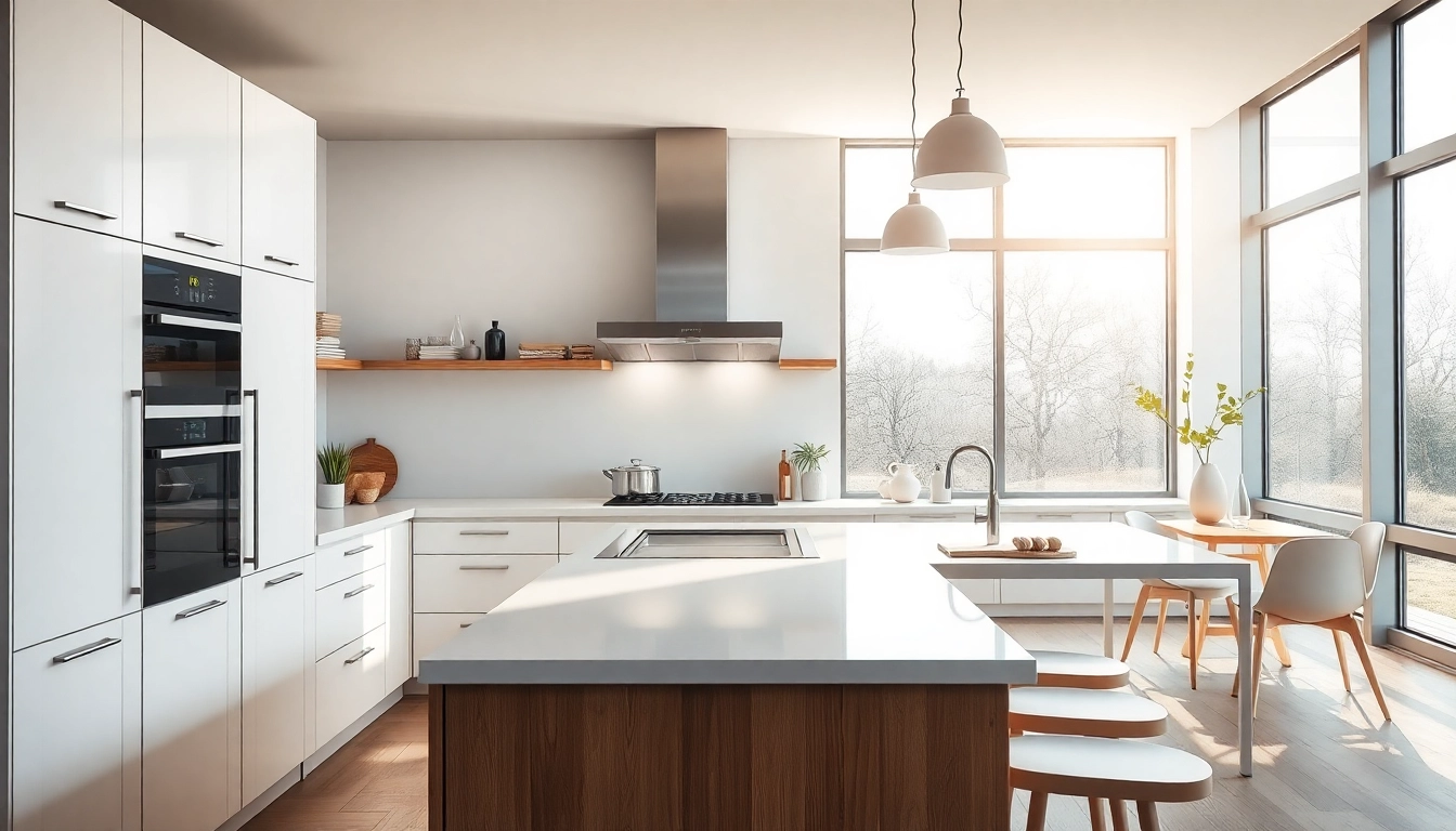 Küchenstudio in Frankfurt am Main präsentiert stilvolle Küchenideen mit hochwertigem Design.