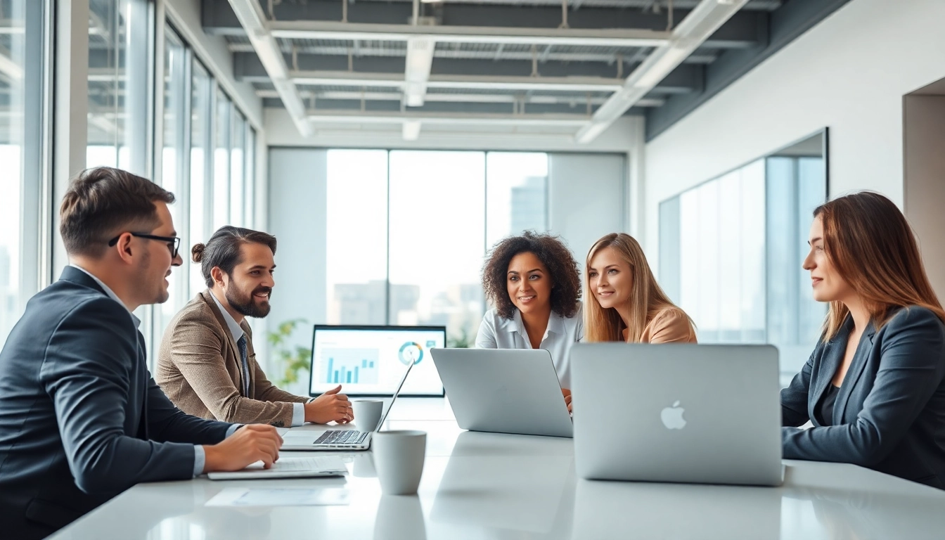 IT-Systemhaus Magdeburg bietet innovative Technologielösungen in einem modernen Büro.