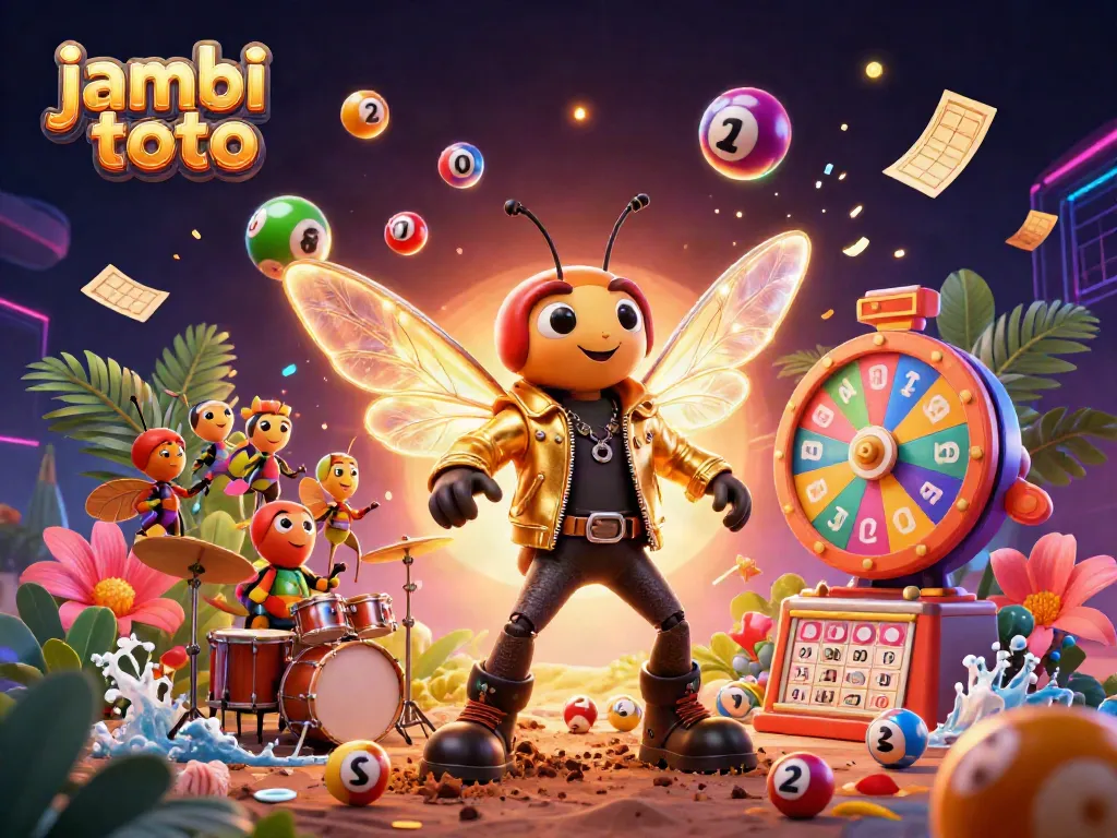 Experience the thrill of jambi toto with vibrant lottery balls and dynamic gameplay elements.