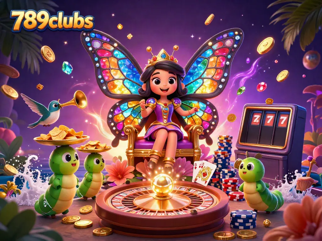 Experience excitement at 789clubs with colorful casino themes, dynamic characters, and vibrant elements.