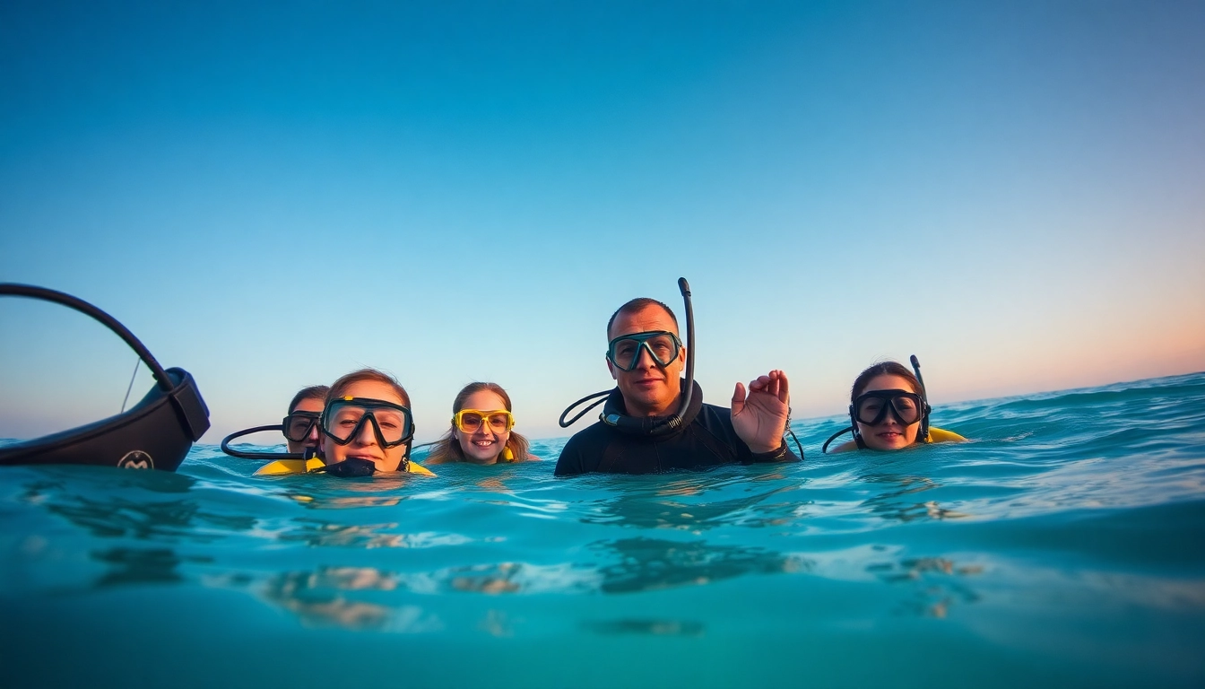TauchKurs Mexiko: Eine Gruppe von Tauchern erlebt lebendige Korallenriffe und strahlende Fische in türkisfarbenem Wasser.