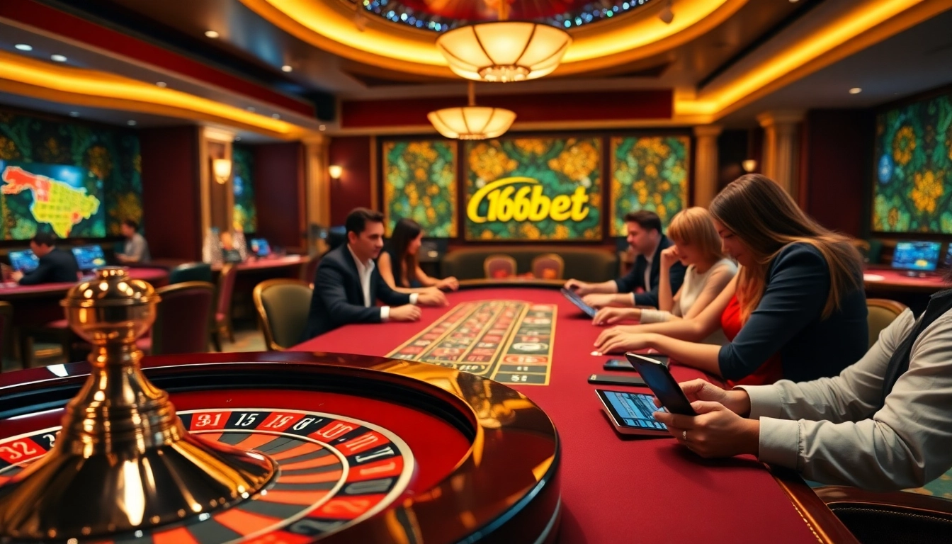 Experience the excitement of 166bet with vibrant casino games and engaging online interfaces.
