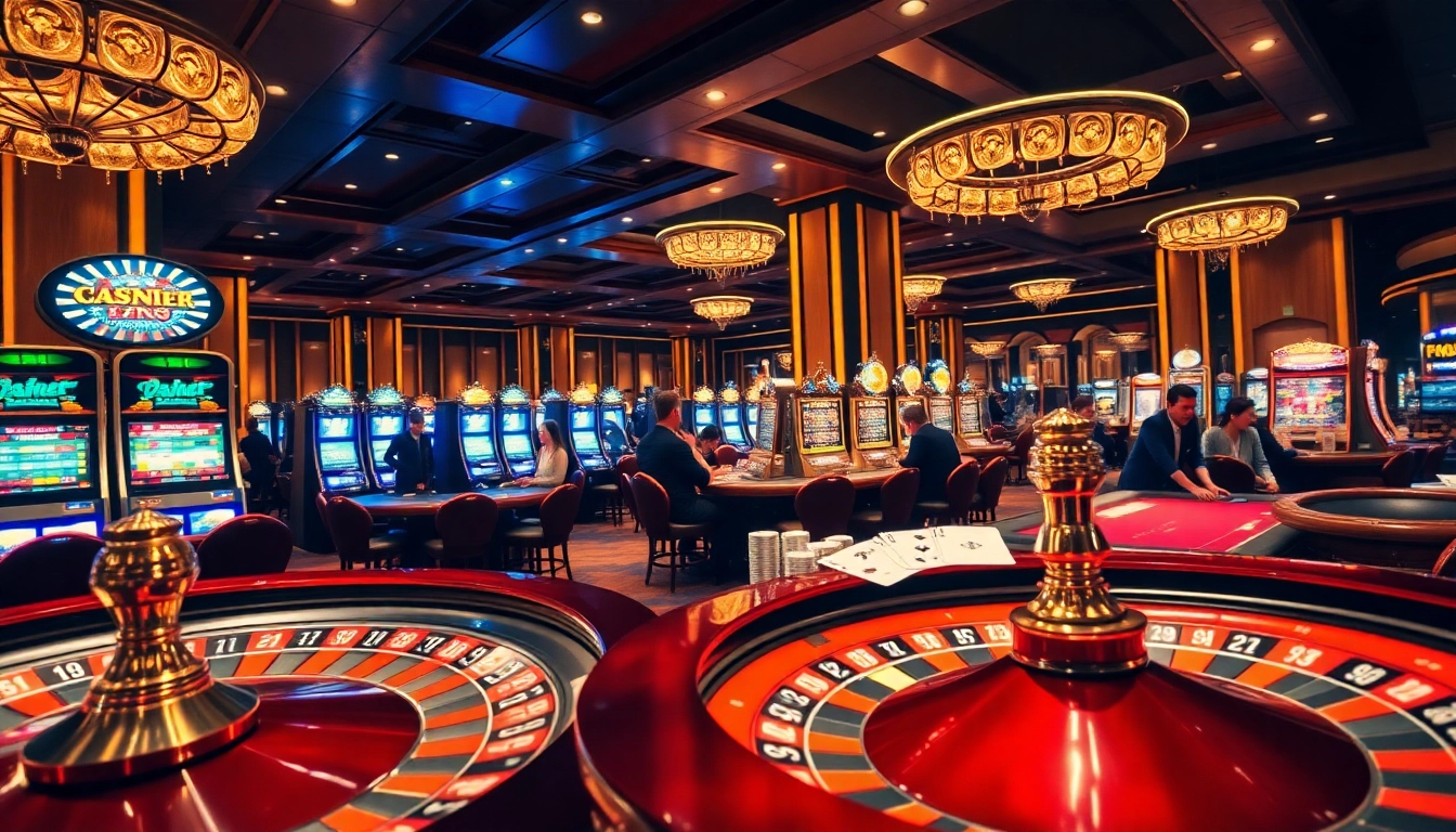Experience the thrill of gaming at https://cf789.lat with vibrant poker tables and slot machines.
