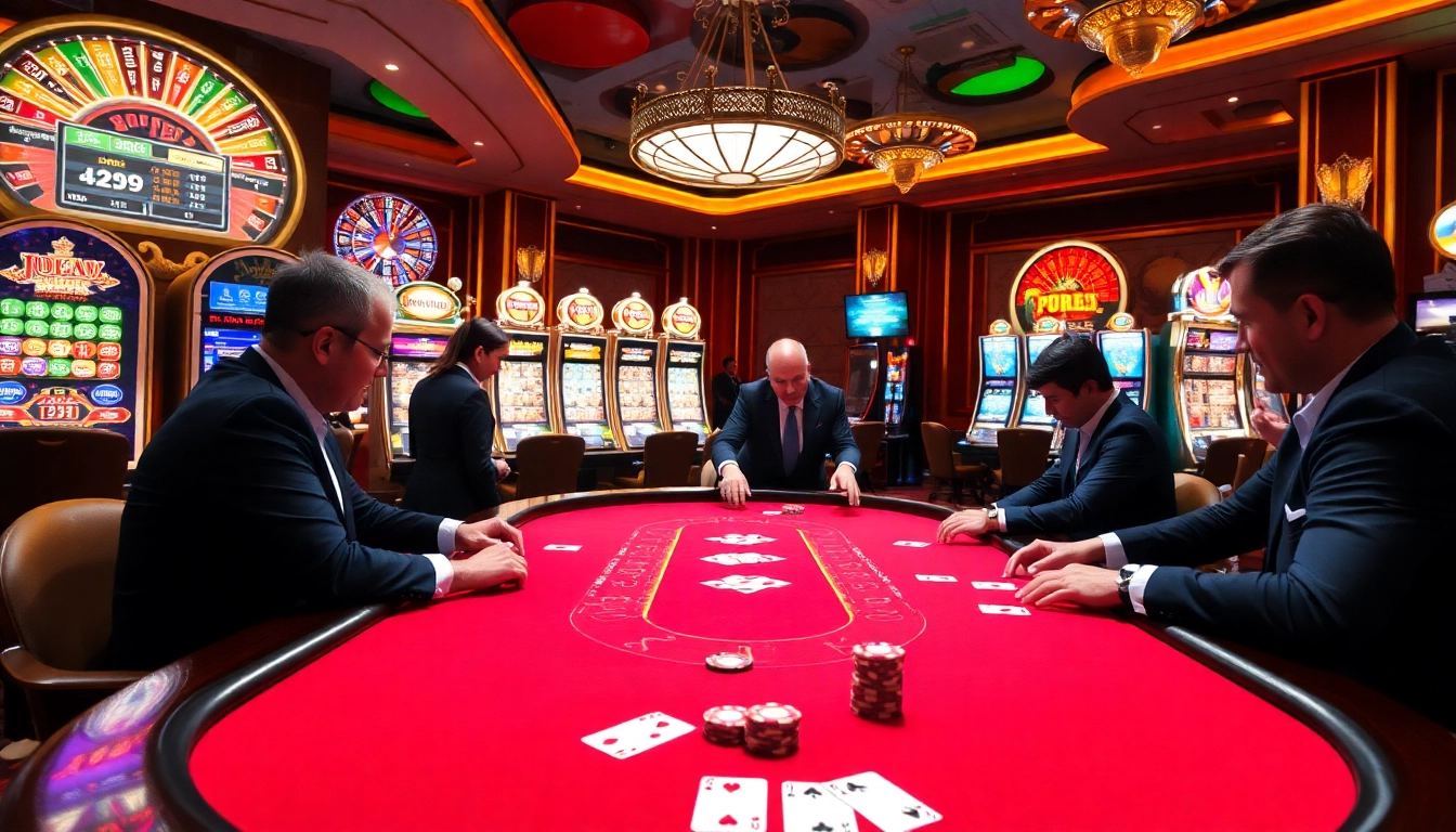 Experience high-stakes gambling at https://88aaa.fit/ with vibrant casino tables and thrilling game action.