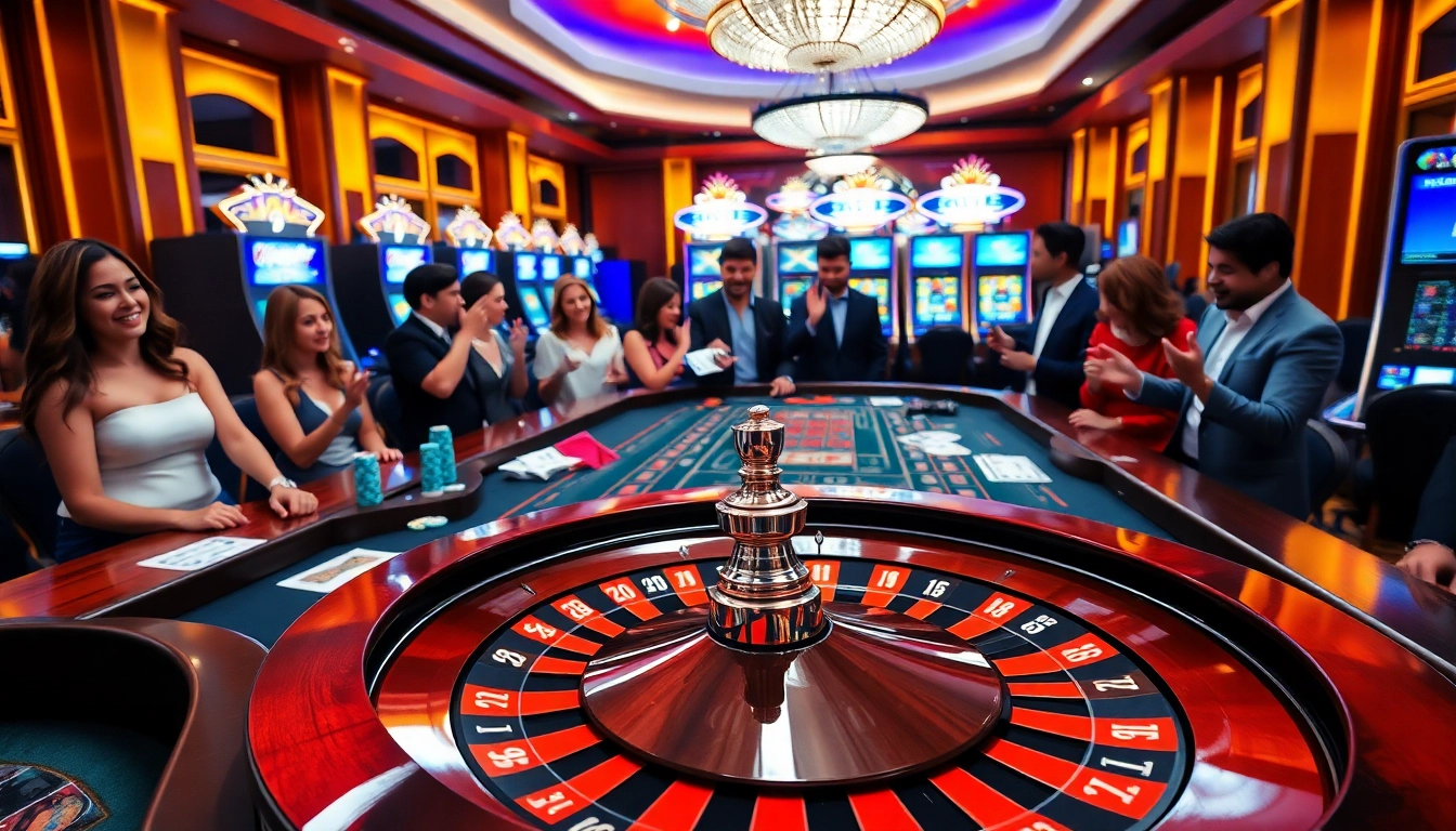 Experience the thrill of gaming at C168.COM's elegant casino table, complete with vibrant cards and chips.