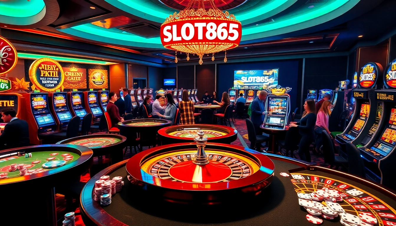 Experience online gambling at https://www.superslot365.net/ with vibrant casino tables and engaging players.