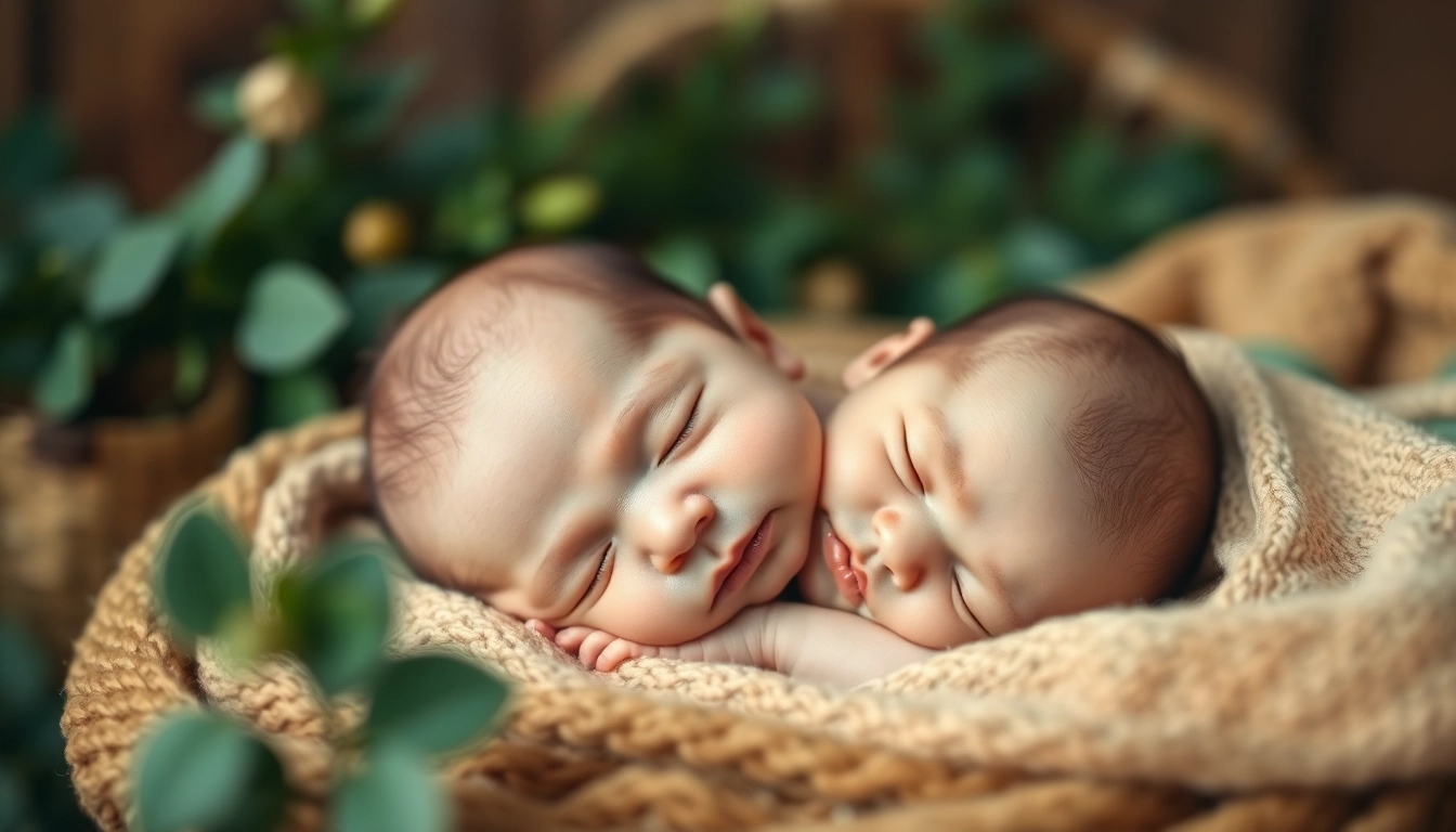 Genießen Sie fesselnde Babyfotografie mit einem friedlich schlafenden Neugeborenen in einer warmen, einladenden Umgebung.