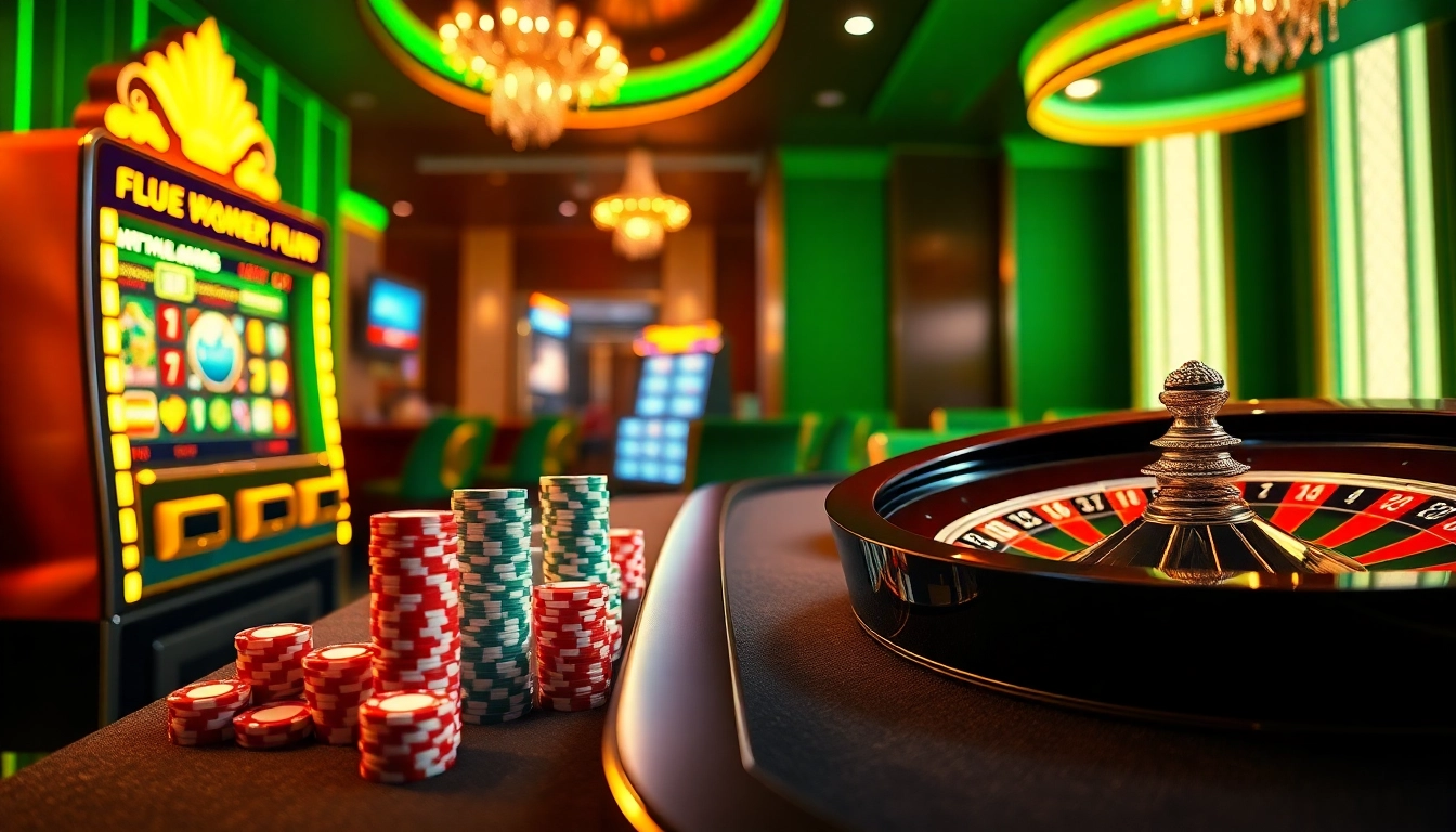 Celebrate a win at https://luckywin.tech/ with vibrant casino scenes and poker excitement.